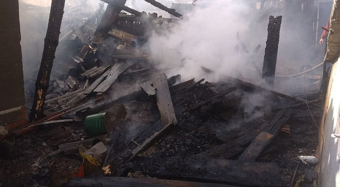 Причиною пожежі у селі Кам’янка стало коротке замикання проводки