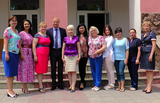 Коровійську школу відвідала працівниця Міністерства освіти і науки України