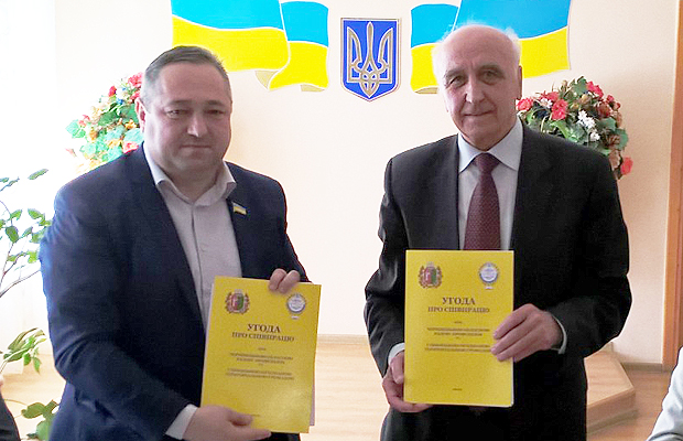 Глибоцька об’єднана громада підписала Угоду про співпрацю з Чернівецькою обласною радою профспілок