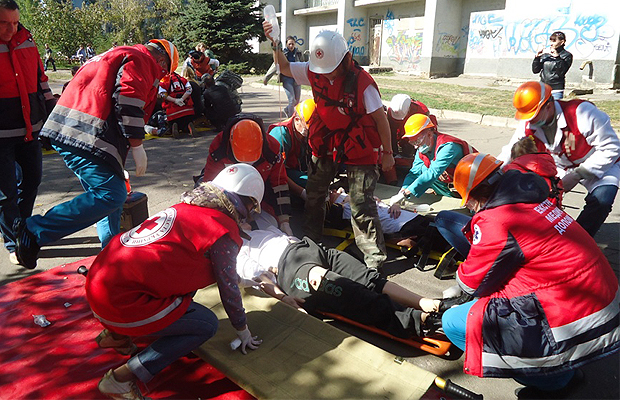 Глибоцькі рятувальники нагадують правила надання домедичної допомоги потерпілому на пожежі