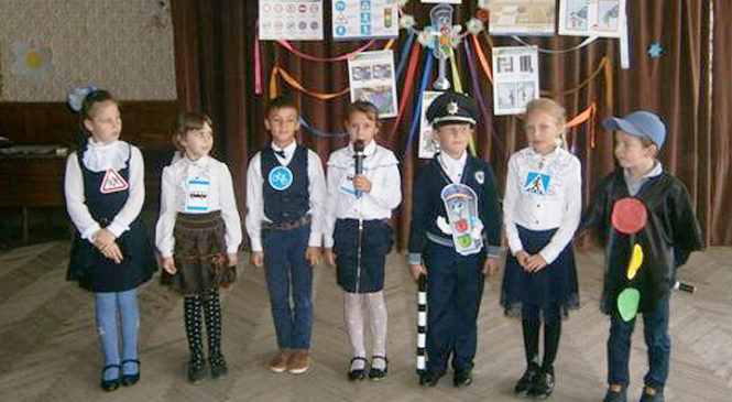 В школах Глибоччини проходить місячник безпеки «Увага! Діти на дорозі»