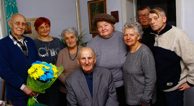 На Глибоччині ветеран ОУН-УПА відсвяткув свій 95-річний ювілей