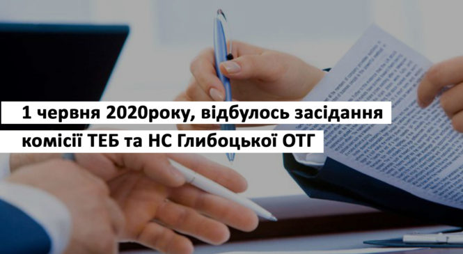 Комісії ТЕБ та НС Глибоцької ОТГ  прийняла рішення надати дозвіл на відновлення роботи продавців промисловими товарами