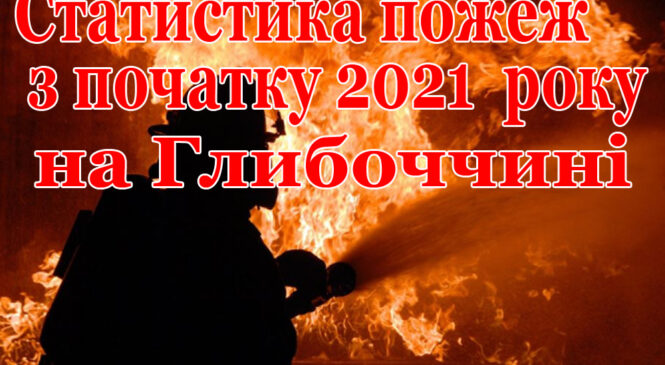 На  Глибоччині з початку 2021 року  виникло 26 пожеж