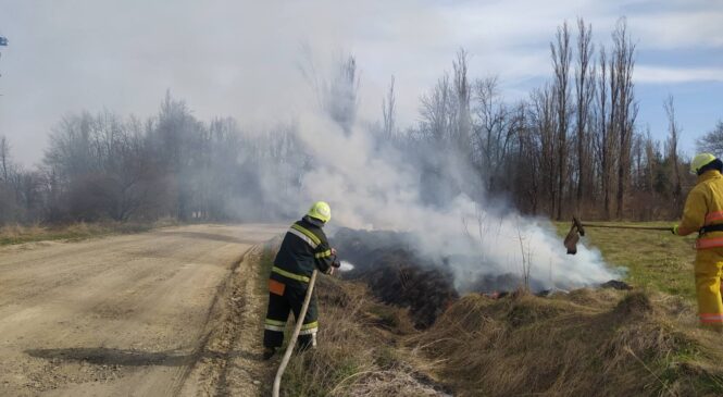 У Глибоці на об’їздній дорозі здійснено підпал сухої трави