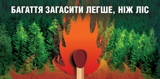 Бережіть ліс від пожеж!