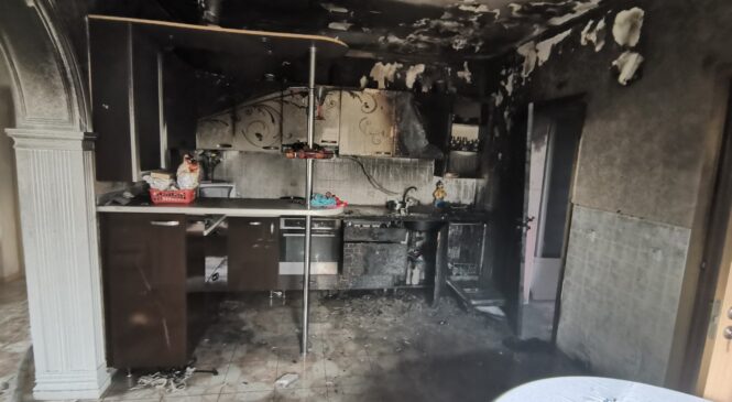 Пожежа виникла на кухні житлового будину у селі Привороки Тарашанської громади