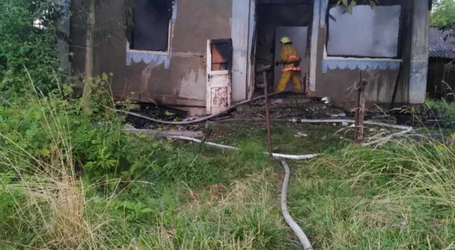 Пожежа  знищела житловий будинок, меблі та речі домашнього вжитку у селі Михайлівка