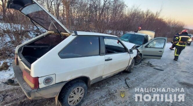 12 січня в селі Звенячин зіткнулися два автомобілі