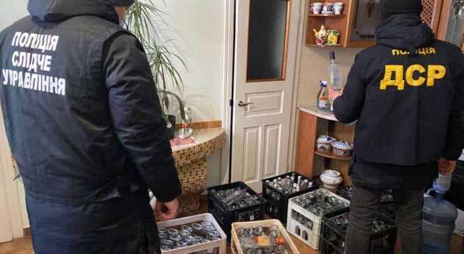 Операція «Акциз»: у Чернівецькій області поліцейські вилучили фальсифікований алкоголь на мільйон гривень
