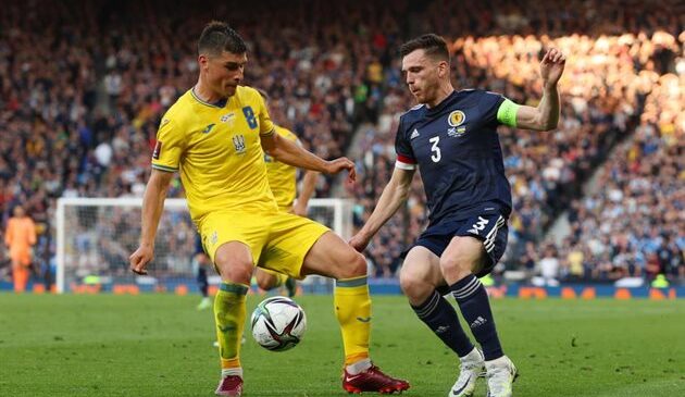 Збірна України здобула перемогу у матчі проти Шотландії та у фіналі відбірної стадії зіграє з збірною Вельсу