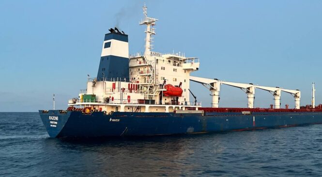 Із портів Одещини вирушили дев'ять суден з українським збіжжям – Мінінфраструктури