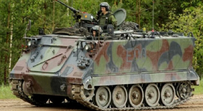 Україна отримала від Литви 50 бронетранспортерів M113
