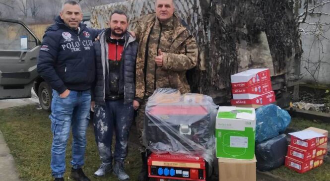 Чергова гуманітарна допомога їде на передову