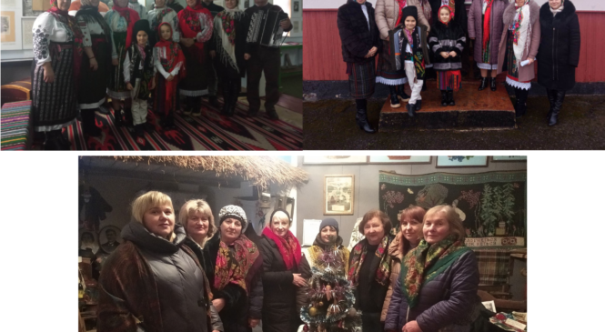 Колядували в музеях Глибоцької громади