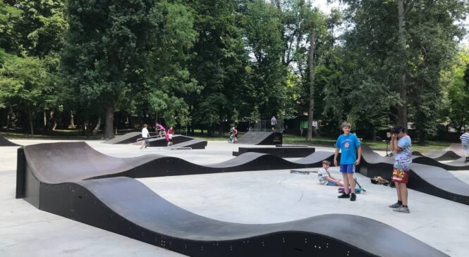 Скейт-майданчик у парку Шевченка вже має попит серед молоді