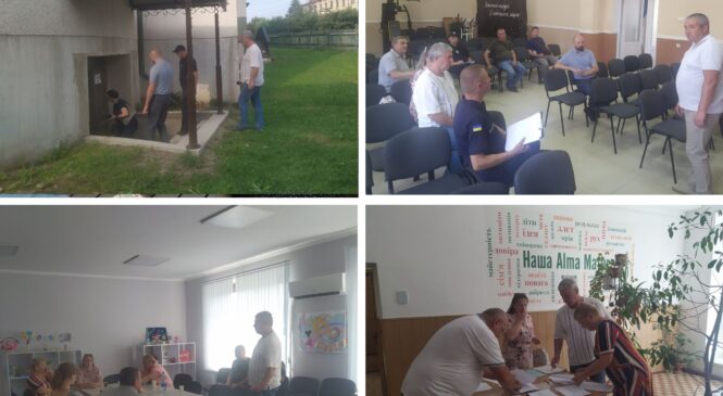 Огляд готовності закладів освіти Глибоцької територіальної громади до роботи в новому 2023-2024 навчальному році та підготовки до опалювального сезону