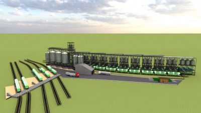 Зможе розвантажувати зерно на п’яти коліях: на Буковині будують великий транспортний термінал