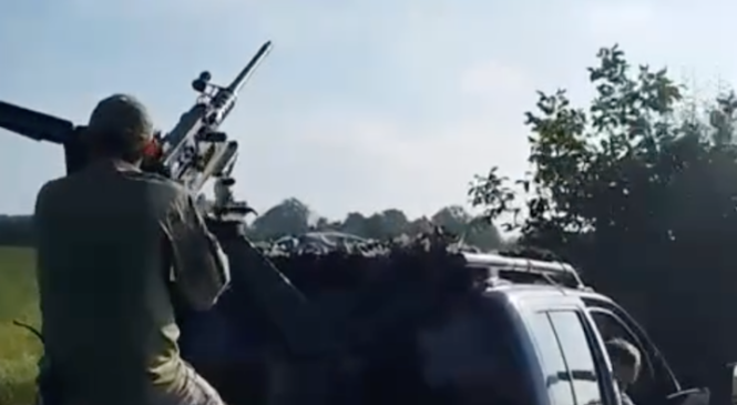 На межі Закарпаття та Львівщини з кулемета збили російську ракету