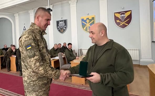 Глибочанина Сергія Грубіяна відзначено Головнокомандувачем ЗСУ