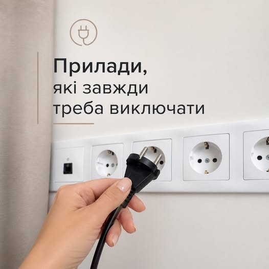 Техніка, яку потрібно завжди вимикати з розетки. Багато господарів допускають цю помилку.