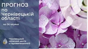 Погода на Буковині 4 червня
