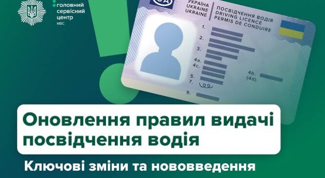 Уряд ухвалив зміни до правил видачі посвідчень водія та допуску громадян до керування транспортними засобами