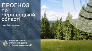 Погода на Буковині 20 серпня.