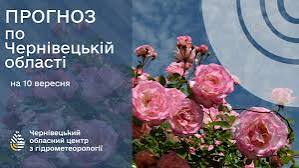 Погода на Буковині 10 вересня